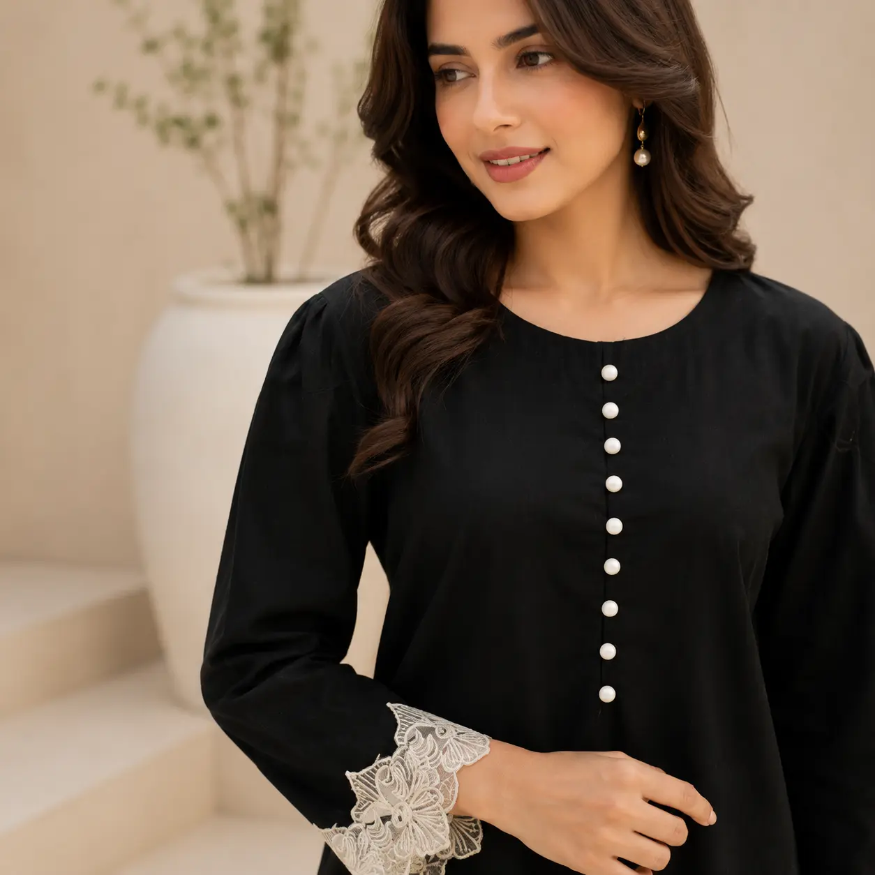 Zaavra Pearl Noir 3-Piece Set - Image 2