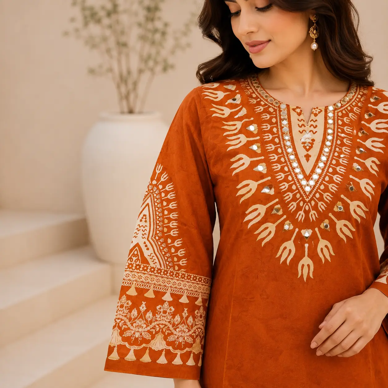 Zaavra Rustic Charm 2-Piece Lawn - Image 3